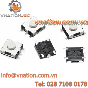 single-pole micro-switch / stainless steel / DC / electromechanical