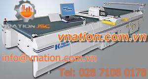 CNC cutting machine / multi-ply / ultrasonic