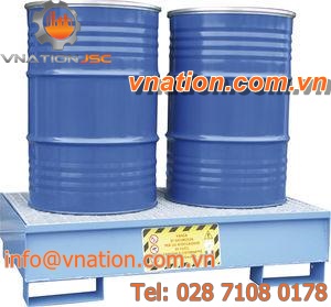 multi-use containment bund / 2-drum / steel