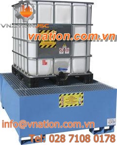 cubitainer containment bund / carbon steel