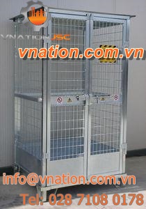 security cabinet / hinged door / metal / modular