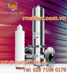 sterile filter / gas / air / membrane