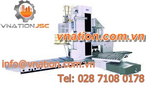 CNC boring mill / horizontal / 4-axis / traveling-column