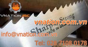 bandsaw blade / steel / for wood