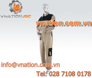 work coveralls / cotton / polyester