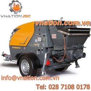 concrete pump / diesel engine / piston / self-adjusting