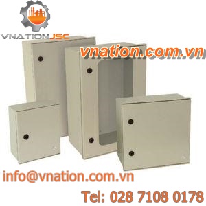 enclosure with hinged cover / not specified / polyester