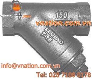 gas filter / strainer / heavy-duty / heavy-duty