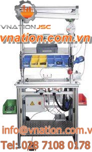blind riveting assembly bench
