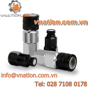 steel quick coupling / hydraulic