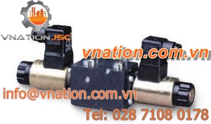 poppet pneumatic directional control valve / 3-way