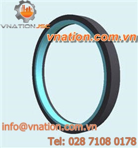 circular seal / elastomer / single-acting