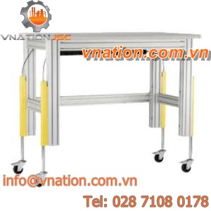 column type lift table / electric / for heavy loads