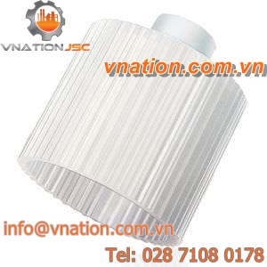 threaded cap / round / plastic / protective