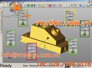 quality control software / measuring system / real-time / 3D