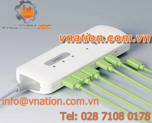 shell enclosure / for wired application / plastic