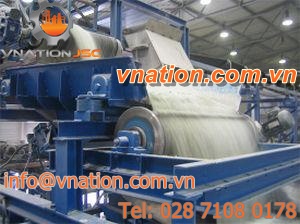 magnetic drum separator / metal / for recycling