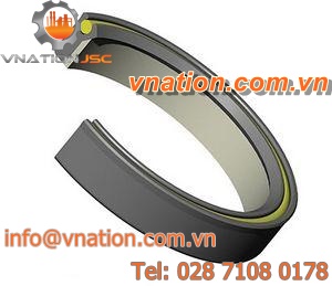 circular seal / ring lip / spring-loaded / rubber