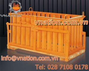 metal crate / protection / for heavy loads