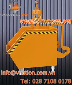 low-profile dumpster