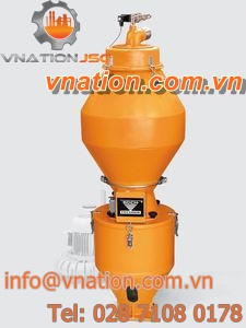 vertical dosing feeder / continuous-motion / rotary / for granulates