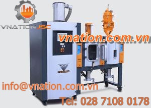 plastic pellet dryer / with automatic controls / modular