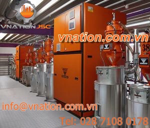 dry air dryer / for plastic pellets / modular
