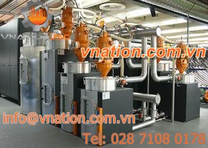 drying tank / stainless steel / vertical