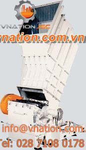 knife plastic granulator / for rubber / bottle