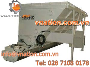 horizontal silo / for film / for plastic film / for plastics