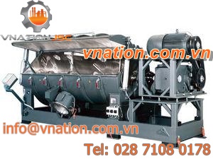 screw mixer / batch / with heat exchanger