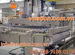 basket loading and unloading line