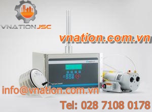 automatic monitoring device / digital / air / airborne particle
