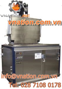 ultrasonic cleaning tank / stainless steel / horizontal