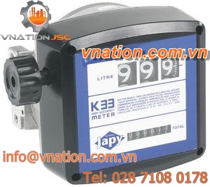 positive displacement counter / analog / mechanical / diesel