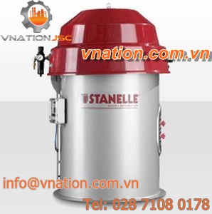 compressed air filter / magnetic / for silos / dust