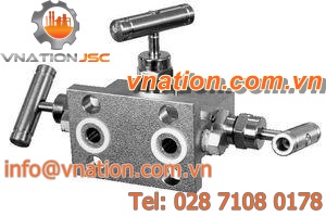 3-valve manifold / stainless steel