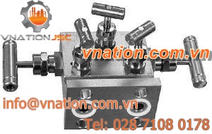 5-valve manifold / stainless steel