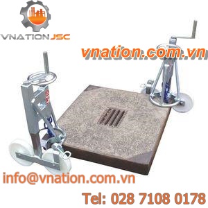 manhole cover lifting device / with gripping tool / portable