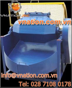 centrifugal barrel vibratory finishing machine / for bars / multi-spindle