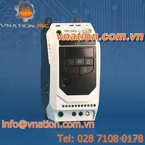 single-phase frequency inverter / vertical / programmable