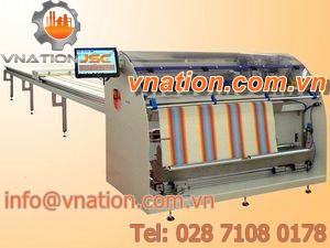CNC cutting machine / textile / ultrasonic