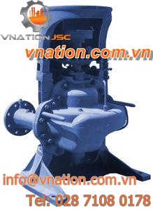 chemical pump / centrifugal with volute / two-stage / fire