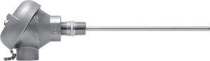 resistance temperature probe / spring-loaded