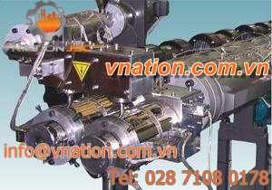 double-wall corrugated pipe corrugator / for corrugated pipe production / for extrusion lines