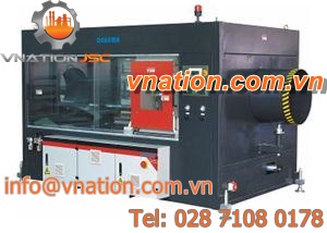 CNC cutting machine / pipe / knife / for extrusion lines
