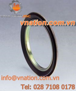 C-ring seal / shaft / lip / steel