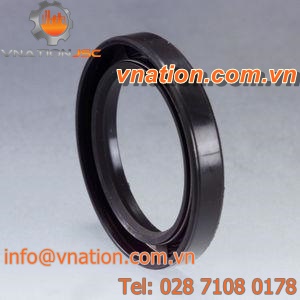 C-ring seal / lip / spring-loaded / NBR