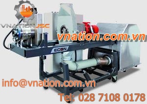 air-cooled pelletizing system / for plastic pellet manufacturing