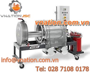 pyrolysis furnace / rotary retort / electric / vacuum